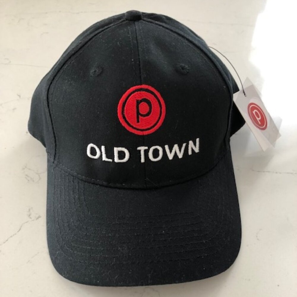 NWT Black Pure Barre Old Town Baseball Cap